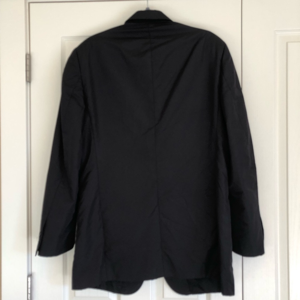 Donna Karan Signature Black Nylon Blazer - Picture 2 of 11